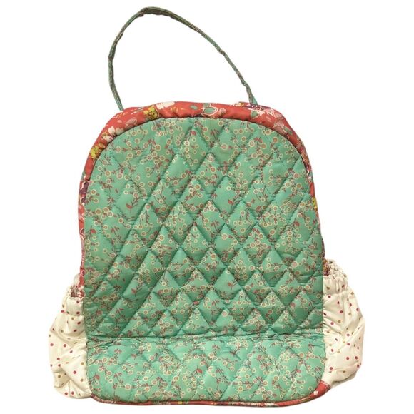 Matilda Jane Floral Lunch Bag Girls Pastel Floral Ruffle Insulated Lunch Tote - Picture 2 of 10